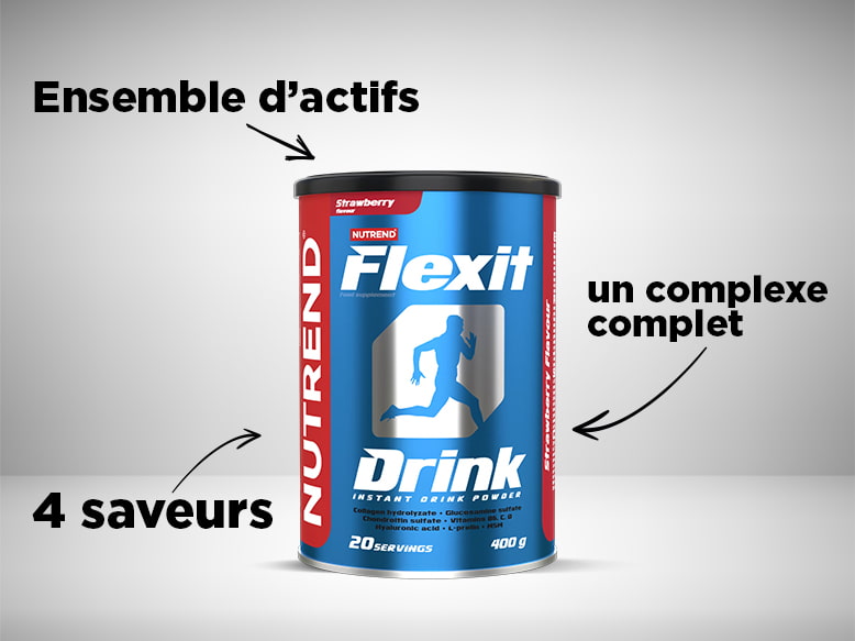 Le collagène Flexit Drink de NUTREND